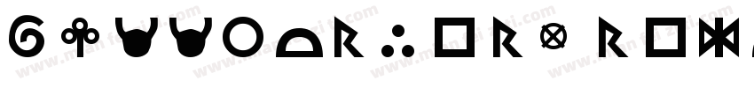 APCCourier-Regular R字体转换